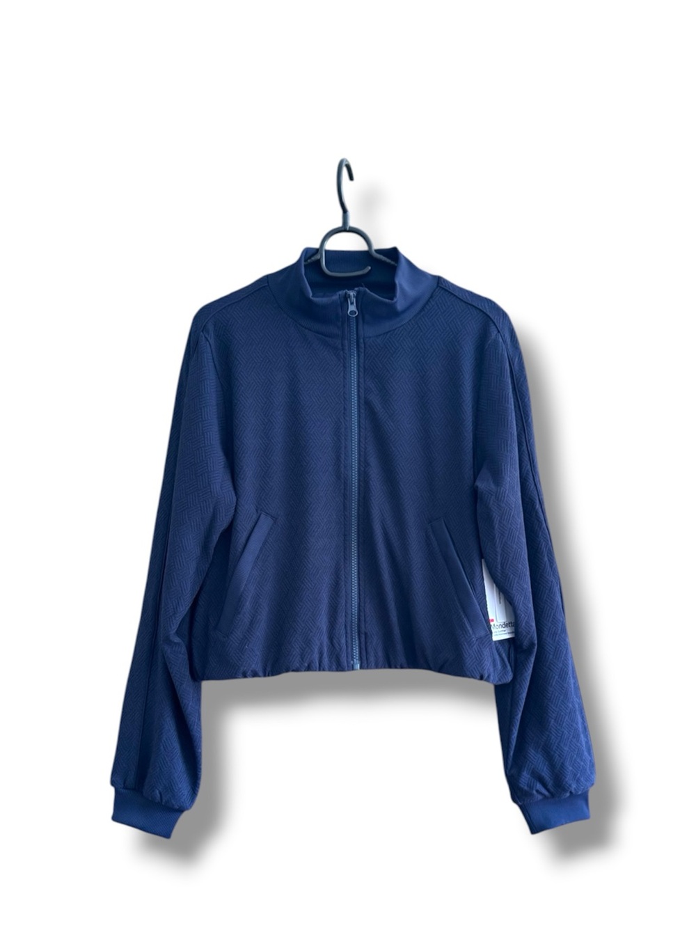Mondetta Women's Navy Zip-Front Lined Jacket